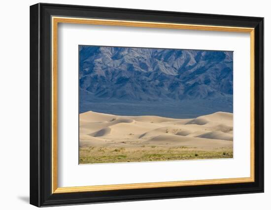 Khongor Sand Dunes, Govi Gurvan Saikhan National Park, Gobi Desert, South Mongolia. June 2015-Inaki Relanzon-Framed Photographic Print