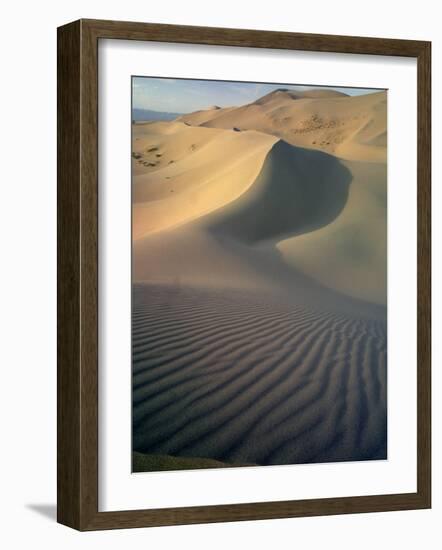 Khongoryn Sand Dunes in Gurvansaikhan National Park, Gobi Desert, Mongolia-Gavriel Jecan-Framed Photographic Print