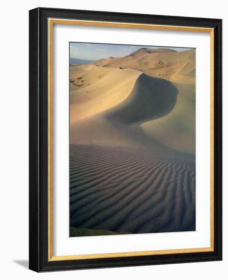 Khongoryn Sand Dunes in Gurvansaikhan National Park, Gobi Desert, Mongolia-Gavriel Jecan-Framed Photographic Print
