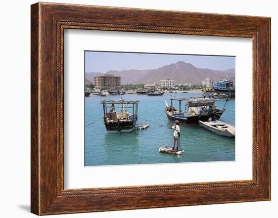 Khor Fakkan, Fujairah Sheikdom, United Arab Emirates, Middle East-Geoff Renner-Framed Photographic Print