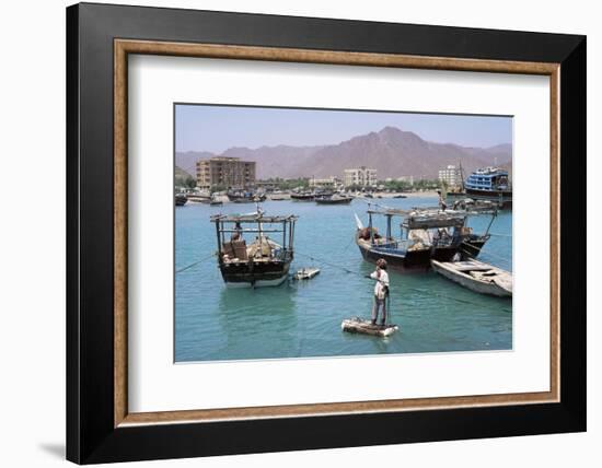 Khor Fakkan, Fujairah Sheikdom, United Arab Emirates, Middle East-Geoff Renner-Framed Photographic Print