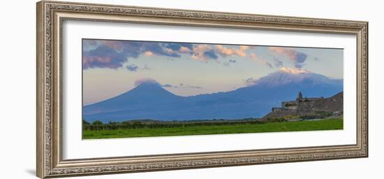 Khor Virap Armenian Apostolic Church Monastery and Ararat Plain-Jane Sweeney-Framed Photographic Print