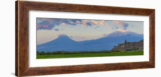 Khor Virap Armenian Apostolic Church Monastery and Ararat Plain-Jane Sweeney-Framed Photographic Print