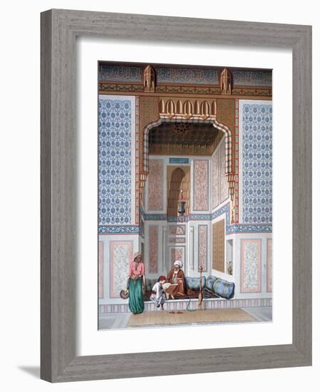 Khosne Ahmed El-Bordeyny, 19th Century-Emile Prisse d'Avennes-Framed Giclee Print