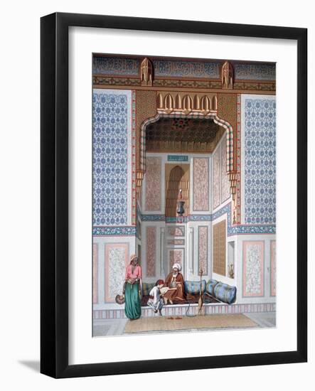 Khosne Ahmed El-Bordeyny, 19th Century-Emile Prisse d'Avennes-Framed Giclee Print