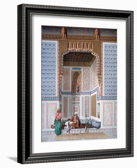 Khosne Ahmed El-Bordeyny, 19th Century-Emile Prisse d'Avennes-Framed Giclee Print