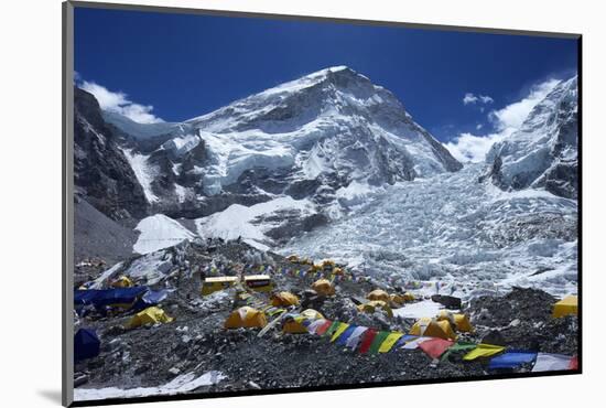 Khumbu Icefall from Everest Base Camp-Peter Barritt-Mounted Photographic Print