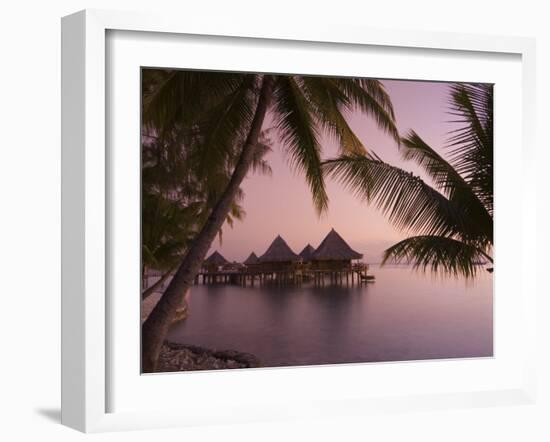 Kia Ora Resort, Rangiroa, Tuamotu Archipelago, French Polynesia Islands-Sergio Pitamitz-Framed Photographic Print