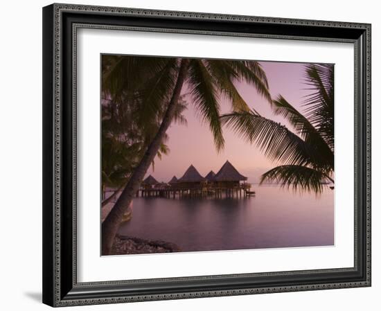 Kia Ora Resort, Rangiroa, Tuamotu Archipelago, French Polynesia Islands-Sergio Pitamitz-Framed Photographic Print