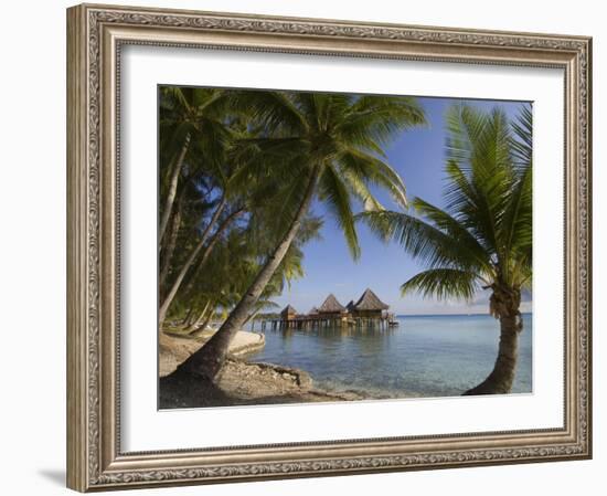 Kia Ora Resort, Rangiroa, Tuamotu Archipelago, French Polynesia, Pacific Islands, Pacific-Sergio Pitamitz-Framed Photographic Print