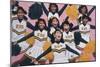 Kiamuki High School Cheerleaders, 2002-Joe Heaps Nelson-Mounted Giclee Print