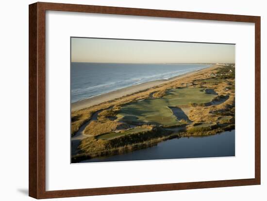 Kiawah Island Resort, Ocean Course, aerial-Stephen Szurlej-Framed Premium Photographic Print