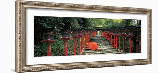 Kibune Shrine Kyoto Japan-null-Framed Photographic Print