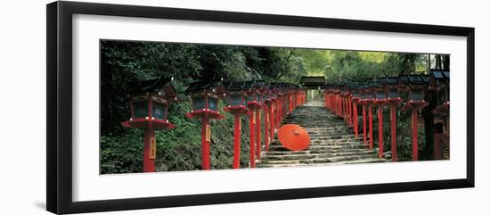 Kibune Shrine Kyoto Japan-null-Framed Photographic Print