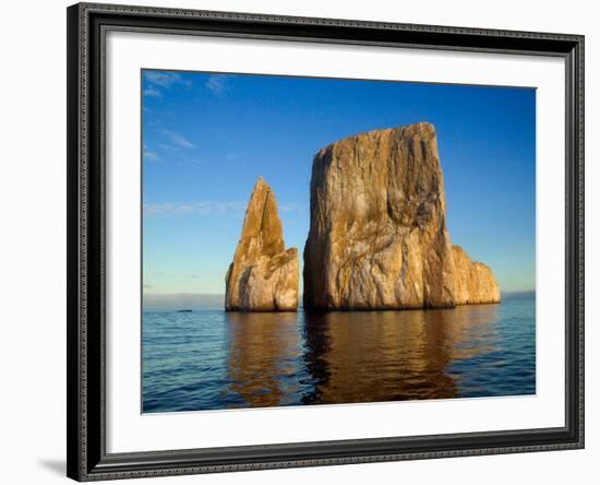 Kicker Rock near San Cristobal, Galapagos Islands, Ecuador-Keren Su-Framed Photographic Print