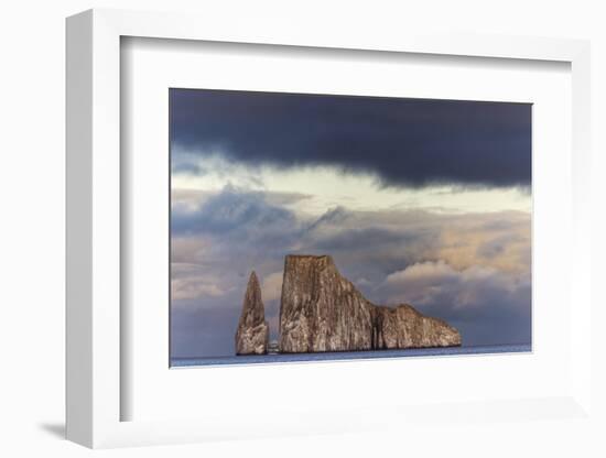 Kicker Rock or Leon Dormido, San Cristobal Island, Galapagos, Ecuador.-Adam Jones-Framed Photographic Print