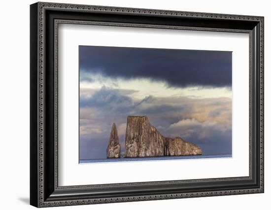 Kicker Rock or Leon Dormido, San Cristobal Island, Galapagos, Ecuador.-Adam Jones-Framed Photographic Print