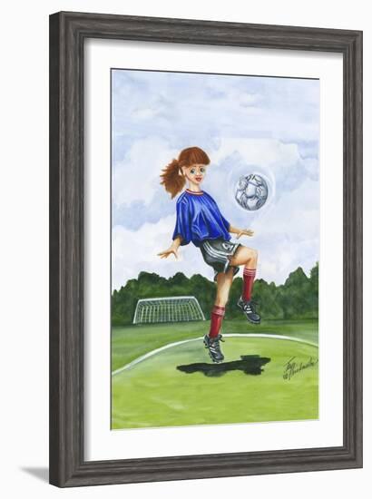 Kickin it II-Jay Throckmorton-Framed Art Print