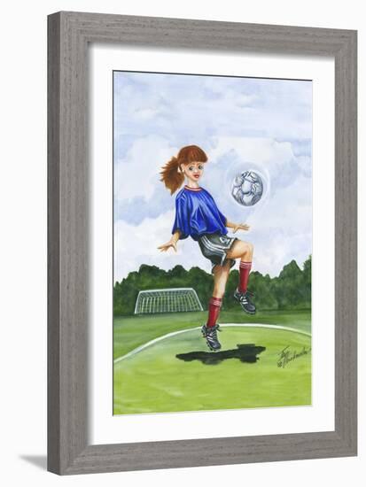 Kickin it II-Jay Throckmorton-Framed Art Print