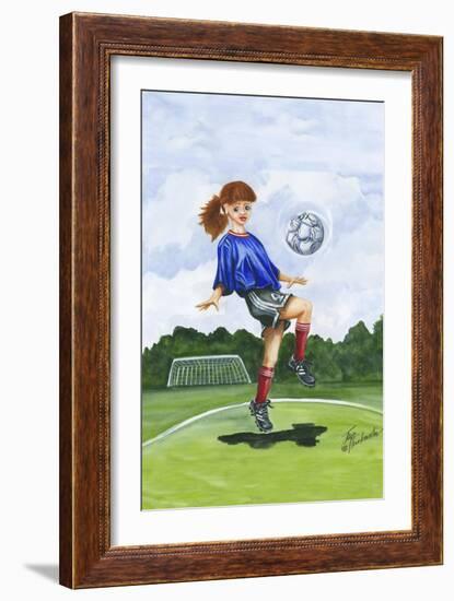 Kickin it II-Jay Throckmorton-Framed Art Print