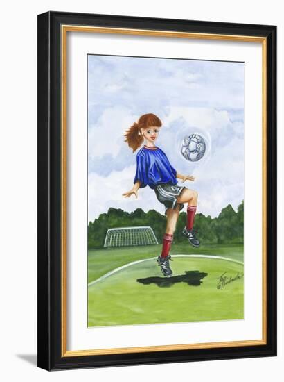 Kickin it II-Jay Throckmorton-Framed Art Print