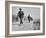 Kicking Up Dust, a Withdrawing Unit Heads South-Joe Scherschel-Framed Photographic Print