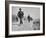 Kicking Up Dust, a Withdrawing Unit Heads South-Joe Scherschel-Framed Photographic Print