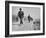 Kicking Up Dust, a Withdrawing Unit Heads South-Joe Scherschel-Framed Photographic Print