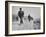 Kicking Up Dust, a Withdrawing Unit Heads South-Joe Scherschel-Framed Photographic Print