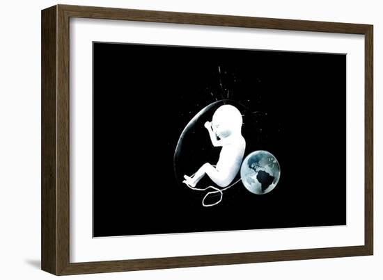 Kid A-Alex Cherry-Framed Art Print