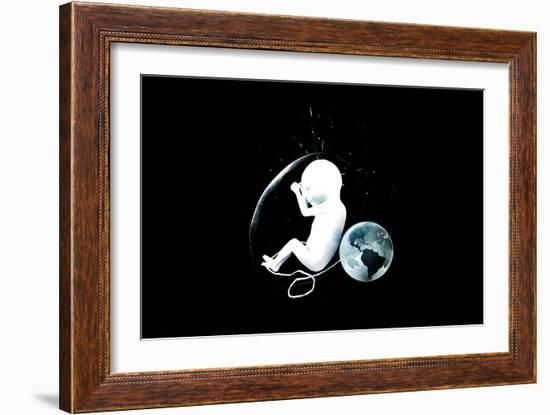 Kid A-Alex Cherry-Framed Art Print