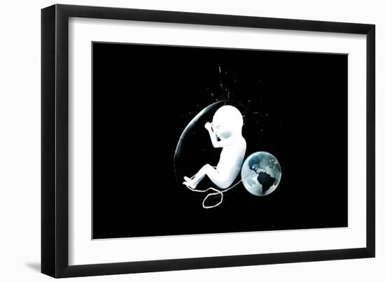 Kid A-Alex Cherry-Framed Art Print