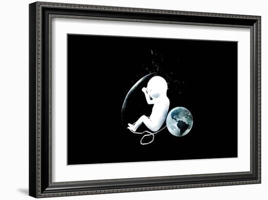 Kid A-Alex Cherry-Framed Art Print