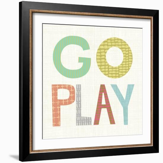 Kid Play III-Chariklia Zarris-Framed Art Print