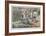 Kids at the Beach-Neville Clarke-Framed Collectable Print