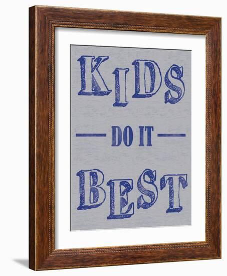 Kids Best-Lauren Gibbons-Framed Art Print