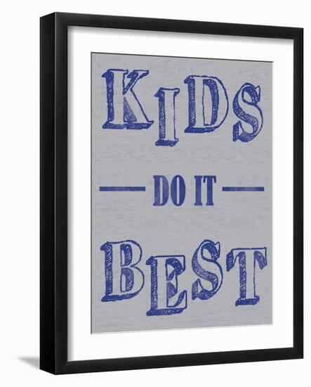 Kids Best-Lauren Gibbons-Framed Art Print