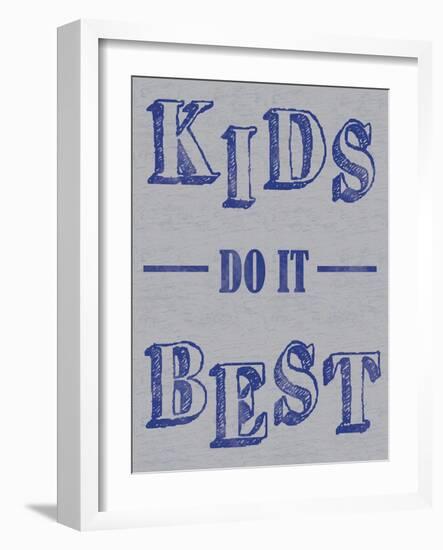 Kids Best-Lauren Gibbons-Framed Art Print