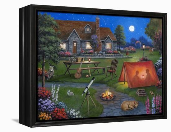 Kids Night Out-John Zaccheo-Framed Premier Image Canvas