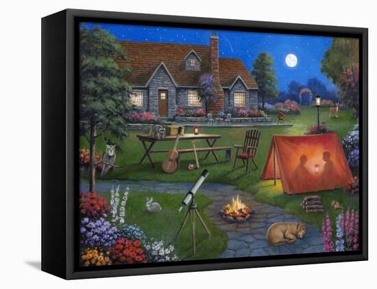 Kids Night Out-John Zaccheo-Framed Premier Image Canvas