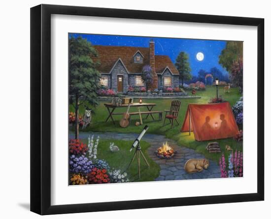 Kids Night Out-John Zaccheo-Framed Giclee Print