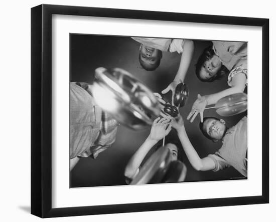 Kids Playing with Yo-Yo's-Ralph Morse-Framed Photographic Print