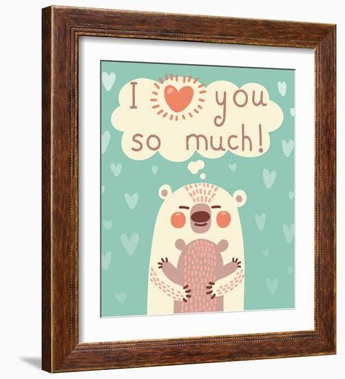 Kids Theme II-Kuma-Framed Art Print