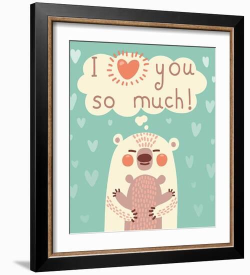 Kids Theme II-Kuma-Framed Art Print