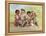 Kids with Ice Cream-Dianne Dengel-Framed Premier Image Canvas