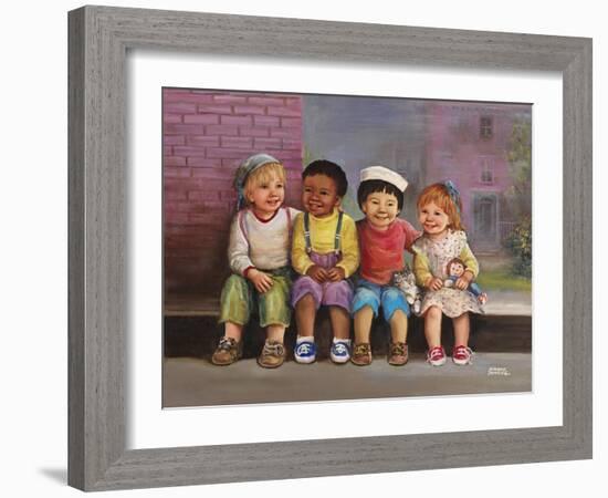 Kids-Dianne Dengel-Framed Giclee Print