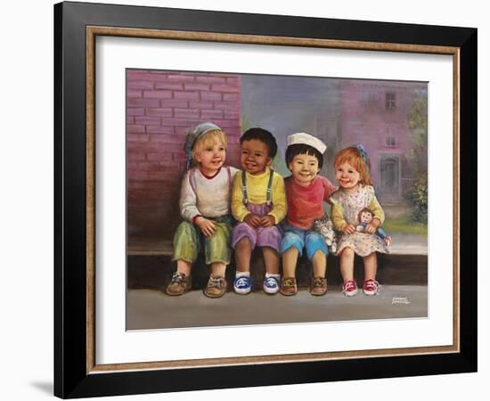 Kids-Dianne Dengel-Framed Giclee Print