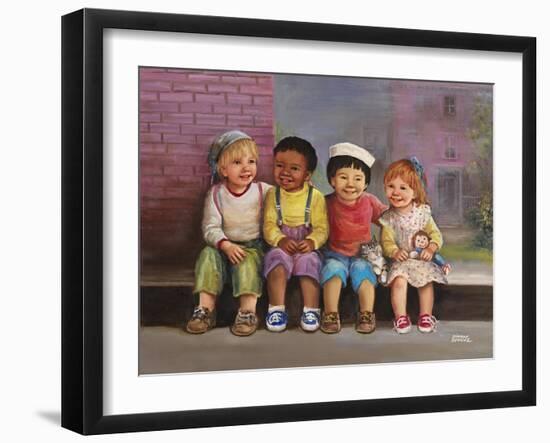 Kids-Dianne Dengel-Framed Giclee Print