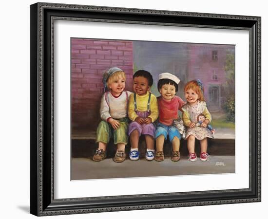 Kids-Dianne Dengel-Framed Giclee Print