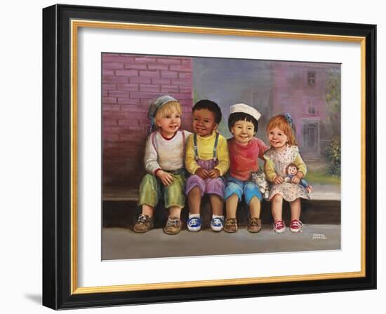 Kids-Dianne Dengel-Framed Giclee Print